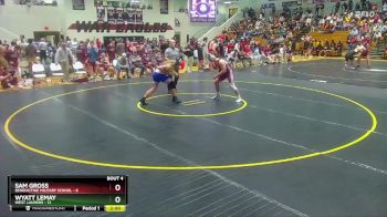 215 lbs Round 1 (16 Team) - Wyatt LeMay, West Laurens vs Sam Gross, Benedictine Military School