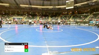 73 lbs Round Of 32 - Nic Rubio, NM Beast vs Reed Bovy, Moen Wrestling Academy