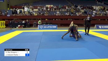 Hunter Ray Gregory vs Jamual Edward Parks 2024 Pan IBJJF Jiu-Jitsu No-Gi Championship