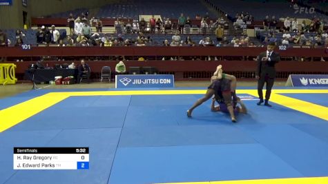 Hunter Ray Gregory vs Jamual Edward Parks 2024 Pan IBJJF Jiu-Jitsu No-Gi Championship