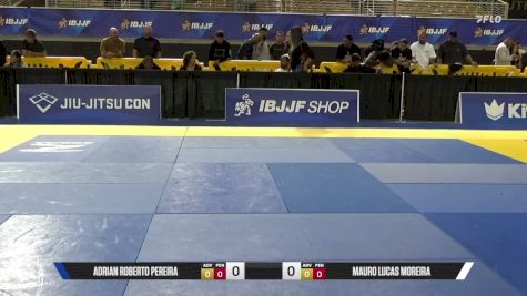 ADRIAN ROBERTO PEREIRA vs MAURO LUCAS MOREIRA 2026 Pan Jiu Jitsu IBJJF Championship