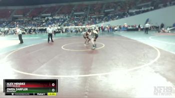 6A-165 lbs Cons. Round 3 - Owen Darfler, Roosevelt vs Alex Mendez, David Douglas