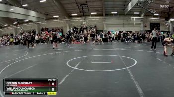 90 lbs Semifinal - William Duncanson, Golden Ring Wrestling vs Colton Dukehart, MD Maniacs