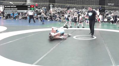 101 lbs Final - Blaine Welsh, CTWHALE Beluga - MSE vs Steven Becker, Ruthless Maize - MSE