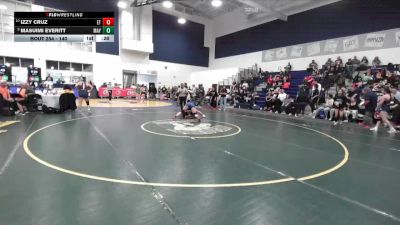 140 lbs Cons. Round 2 - Izzy Cruz, El Toro vs Masuimi Everitt, Mayfair