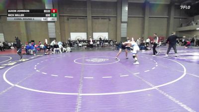 138 lbs Cons. Round 5 - Jaxon Johnson, Melissa vs Nick Miller, Goddard
