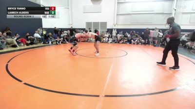 190 lbs Round Robin 3 - Bryce Tunno, Freakztyle Purple - HS vs Lamech Albers, Warehouse Warriors - HS