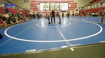 52 lbs Quarterfinal - Baker James, Blaine County Grapplers vs Axel Gregory, Tulsa Blue T Panthers