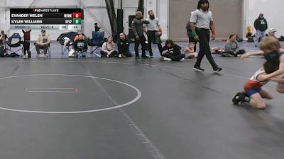 48 lbs Round 2 (4 Team) - Evander Welsh, Warhawks vs Kyler Williams, Revival 2