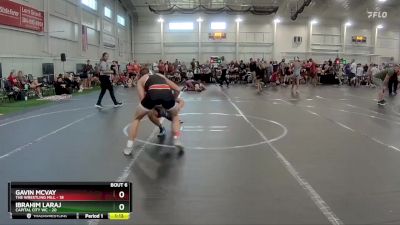 150 lbs Round 2 (6 Team) - Gavin McVay, The Wrestling Mill vs Ibrahim Laraj, Capital City WC