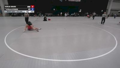 125 lbs Cons. Sub-quarters - Stella Dymon, Aniciete Training Club vs Karlie Kruse, Grand View Wrestling Club