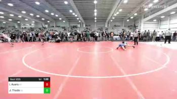 132 lbs Round Of 16 - Isaac Ayers, MT vs Jack Thode, DE