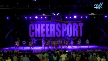 PunchFront Cheer - Black Ice [2025 L5 Senior Coed - D2 - Large Day 1] 2025 CHEERSPORT National All Star Cheerleading Championship