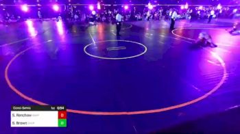 123 lbs Consolation - Sequoia Renchaw, Snap Down vs Sydnie Brown, Overton