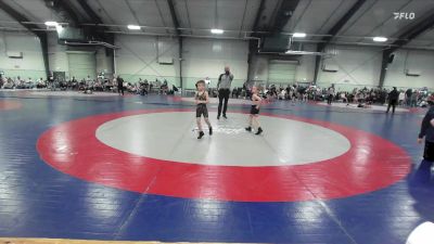 50 lbs Semifinal - Henry "hank" Rutledge, Tomahawk Wrestling Club vs Stephen Strickland, West Forsyth Wrestling Club