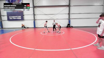 126 lbs Rr Rnd 1 - Richard Rogers, Indiana Outlaws Black vs Gabe Umstead, FORGE H/S 1
