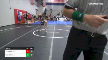 90 lbs Rr Rnd 1 - Vinny Tindall, Best Trained White vs Canon Acklin, Oklahoma Rampage