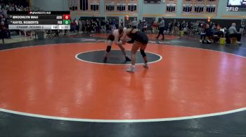 135 lbs Champ. Round 2 - Brooklyn Mau, Assumption, Davenport vs Kayel Roberts, Prairie, Cedar Rapids