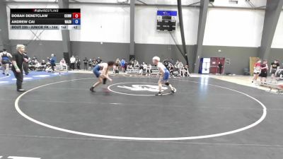 Junior FK - 144 lbs 3rd Place Match - Dobah Denetclaw, CNWC Concede Nothing Wrestling Club vs Andrew Cai, Washington