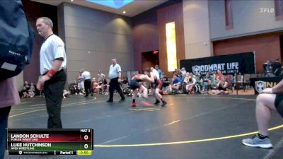 97/101 Round 1 - Landon Schulte, Purler Wrestling vs Luke Hutchinson, Apex Wrestling