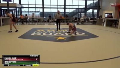 J-17 lbs Semifinal - Brock York, Wrath vs Mason Alke, West Liberty Wrestling Club