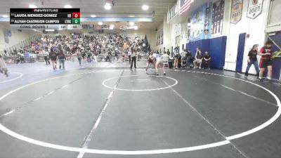 125 lbs Cons. Round 1 - Laura Mendez-Gomez, Huntington Beach vs Aliyah Castrejon Campos, Littlerock