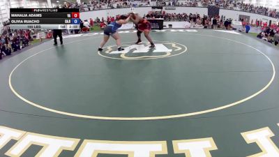 207 lbs Mahalia Adams, Virginia vs Olivia Ruacho, California Red