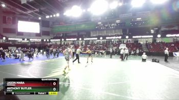 152 lbs Quarterfinal - Jason Mara, Meridian vs Anthony Butler, Eagle