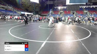 165 lbs Cons 8 #1 - Cael Miller, IL vs Owen Hull, OR