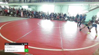 65 lbs Round Of 16 - Aiden Orbeta, SoCal Grappling vs Logan De Guzman, Savage House WC