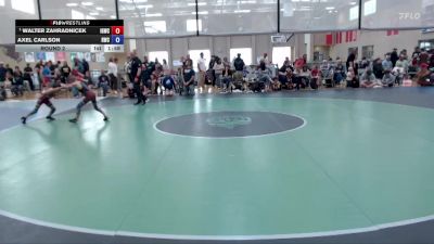 53/56 Round 2 - Walter Zahradnicek, Idaho Gold Wrestling Club vs Axel Carlson, Rigby Wrestling Club