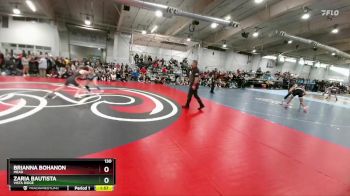 130 lbs Champ. Round 1 - Brianna Bohanon, Mead vs Zaria Bautista, Vista Ridge