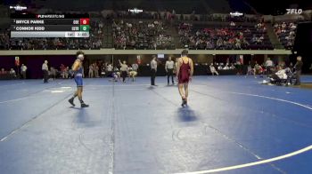 133 lbs 1st Place Match - Bryce Parke, Coe vs Connor Kidd, Luther