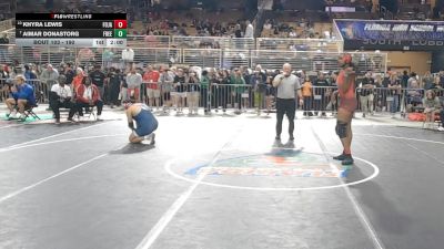 190 lbs Champ. Round 1 - Aimar Donastorg, Freedom vs Khyra Lewis, Westside High School (Jacksonville)