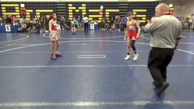 72 lbs Consy 6 - Gabe Peace, Quaker Valley vs Dino Neglia, Newfane/Revolution Elite