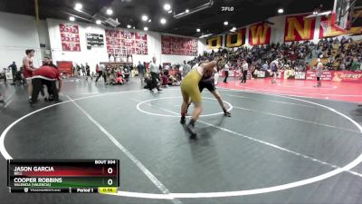 175 lbs Cons. Round 1 - Cooper Robbins, Valencia (Valencia) vs Jason Garcia, Bell