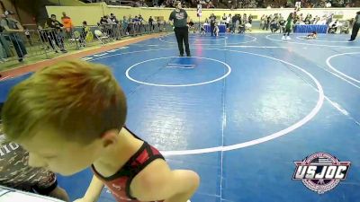 Consi Of 4 - Briggs Miller, Amped Wrestling Club vs Brecken Stoops, Cashion Youth Wrestling