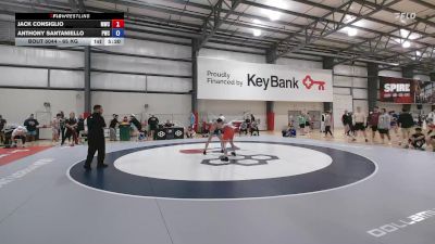 65 kg Champ. Round 1 - Jack Consiglio, Malvern Wrestling Club vs Anthony Santaniello, Pittsburgh Wrestling Club