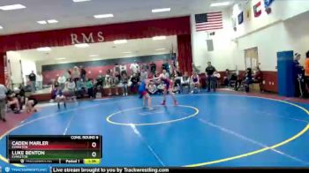 120 lbs Cons. Round 6 - Luke Benton, Evanston vs Caden Marler, Evanston