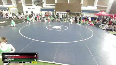 63 lbs Round 1 (4 Team) - Hayzon Walker, Utah Black vs Jace Pena, Idaho 1