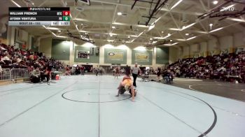 152 lbs Champ. Round 1 - William French, Mt Carmel vs Ayden Ventura, Patrick Henry