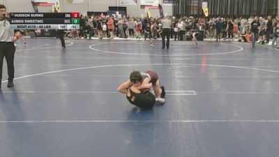 88 lbs Champ. Rd Of 32 - Hudson Burns, Sebolt Wrestling Academy vs Auben Sweeting, DC Elite