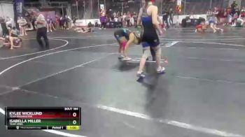 136 lbs Semifinal - Isabella Miller, Team Iowa vs Kylee Wicklund, Team Washington