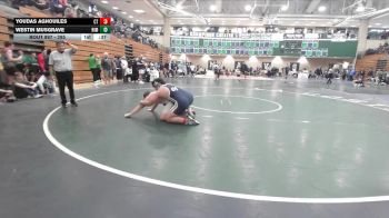 285 lbs Cons. Round 3 - Westin Musgrave, Rim Of The World vs Youdas Aghouiles, Cherokee Trail