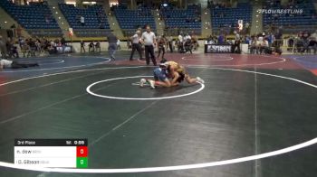 3rd Place - Nico Dow, Bear Cave vs Darrell Gibson, Golden Eagles WC