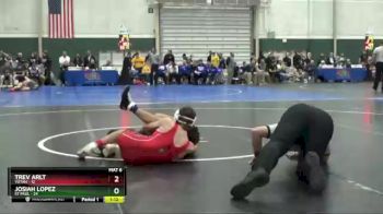 132 lbs Quarterfinals (8 Team) - Josiah Lopez, St Paul vs Trev Arlt, Yutan