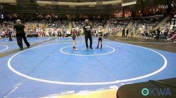 64 lbs Consi Of 8 #1 - Briggs Mattson, Broken Arrow Wrestling Club vs Keolahuki`iakawai Williams, Little Axe Takedown Club