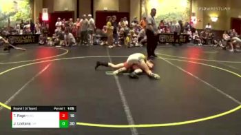 117 lbs Round 1 (4 Team) - Thunder Page, MO Outlaws Gold vs Jacob Lootans, The Untouchables Purple