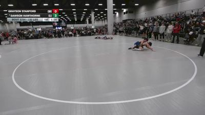 132 lbs Champ. Rd Of 128 - Grayson Stanford, Cardinal Wrestling Club vs Dawson Hawthorne, Illinois