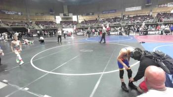 70 lbs Rr Rnd 2 - Jonah Dusing, Black Fox Wrestling Academy vs Bentley Churape, Pomona Elite